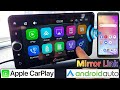 CARPURIDE Car Stereo add on with Wireless Apple CarPlay &amp; Android Auto, 7&quot; IPS Touch Screen and more