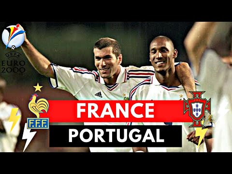 France vs Portugal 2-1 All Goals & highlights ( 2000 UEFA EURO )