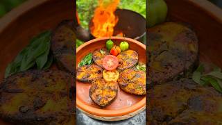 🔥 Crispy Spicy Fish Fry Over Open Fire | Outdoor Cooking