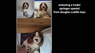 Unboxing the springer spaniel from douglas cuddle toys! ( retired ) #douglas #plush #unboxing  #essa