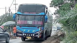 Bus PMH 7086 Keluar dari SPBU shortvideo