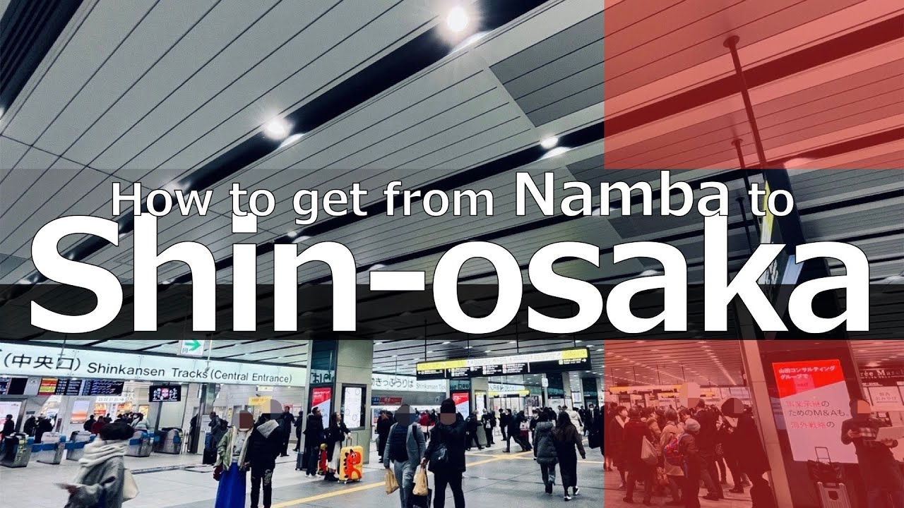 Namba to Shin-osaka Station │ Osaka Metro Midosuji Line