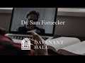 Davenant Hall Faculty Spotlight: Dr. Sam Fornecker