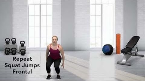 How to do Repeat Squat Jumps Frontal