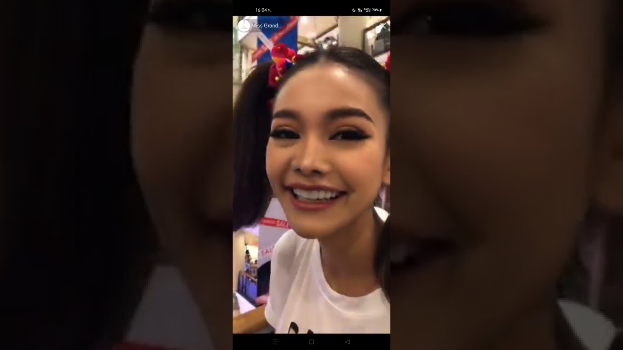 ก่อนเริ่มงาน Fan meeting ภาคเหนือ Live Tiktok 16.07.65 #fanmeeting #missgrandthailand #อิงฟ้า
