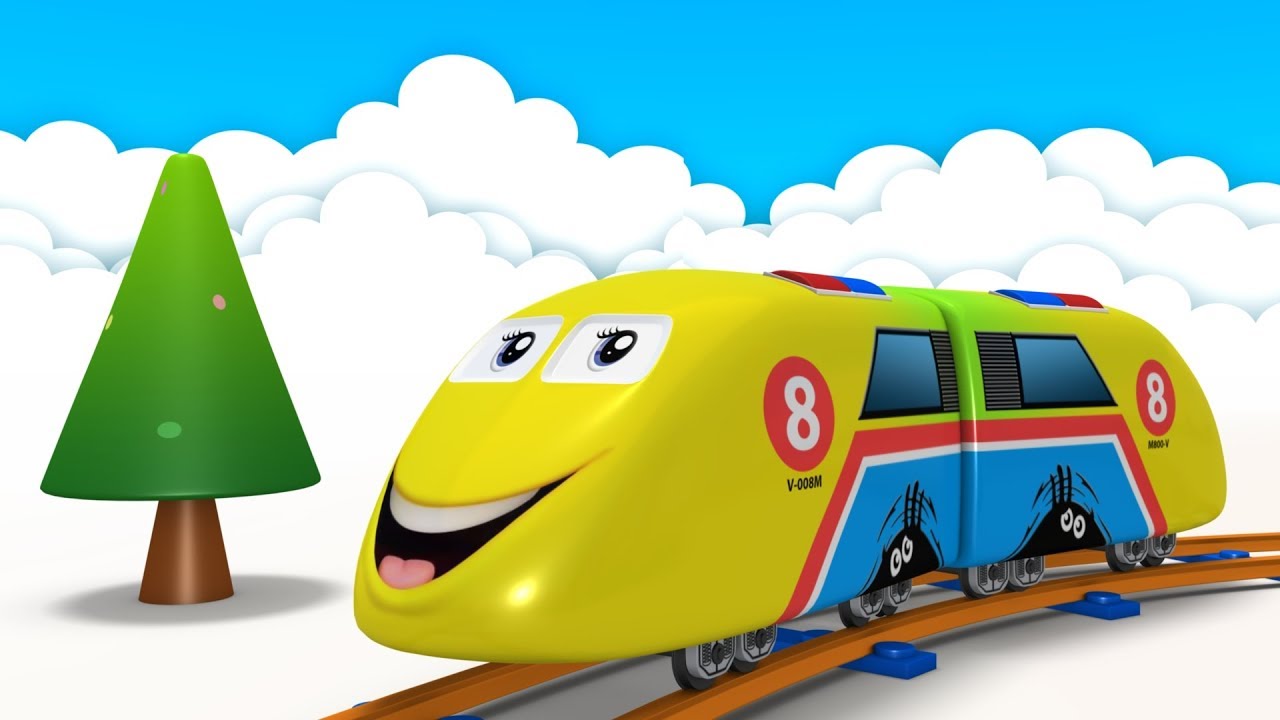kids videos for kids - Train - Cartoon Cartoon - Trains for Kids - Toy  Factory - jcb - Choo Train - YouTube