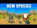 New Species Category Speed Race in Planet Zoo included Rucervus Gigans, Simmental Cattle, Gibbon
