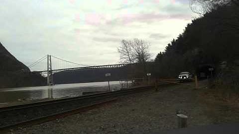 Csx hi-railer passing mine dock park