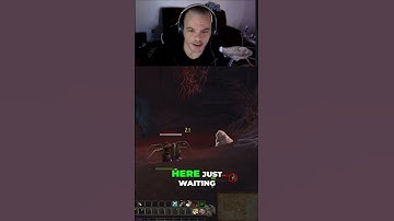 Cave Exploration: Encountering Mysterious Gnomes in a Spooky Mine #shorts