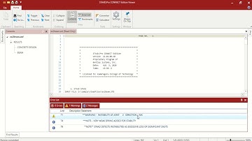RC Beam Design   STAAD