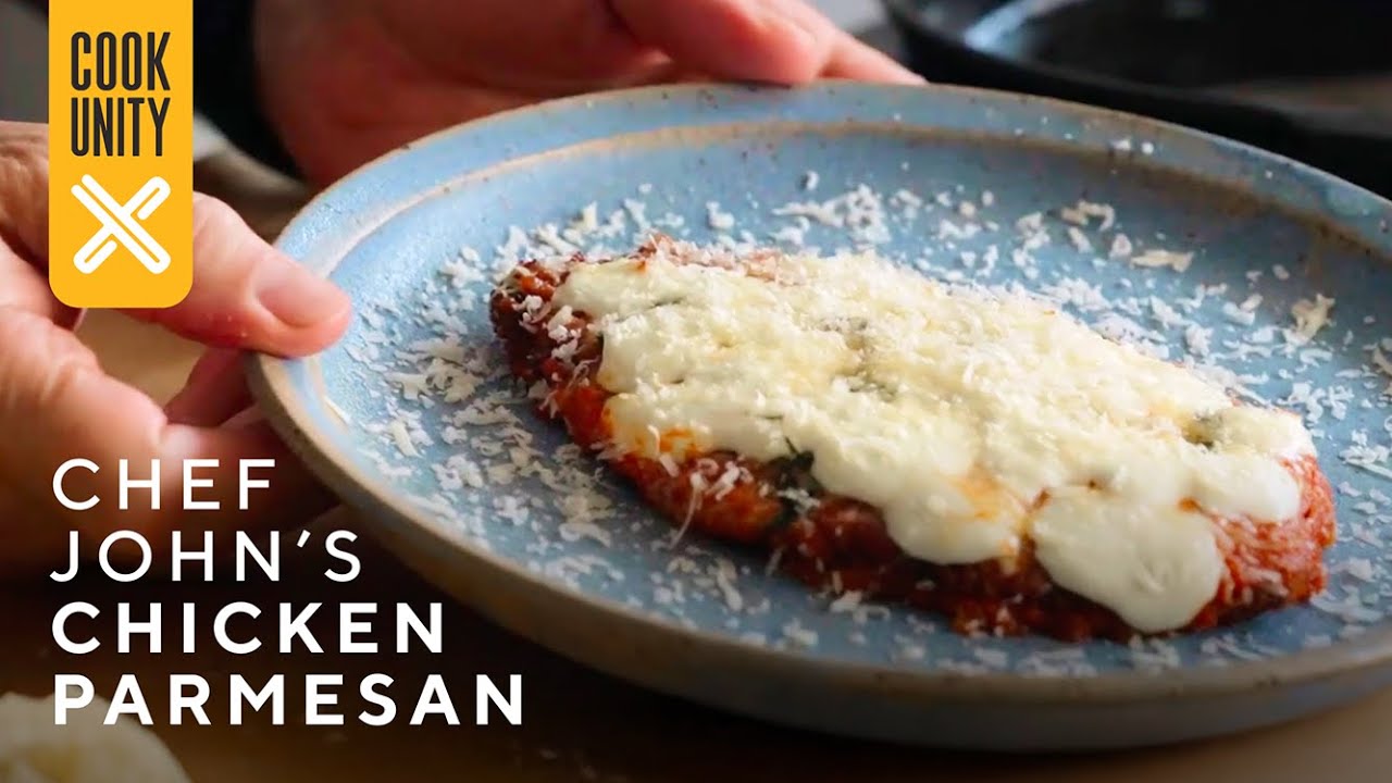 EASY Chicken Parmesan Recipe with Homemade Marinara 🍗 | Chef John DeLucie