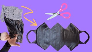 Recycle burnt clothes! | How to sew and turn burnt clothes into a beautiful and functional bag