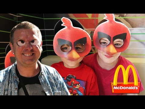 McDonald's Happy Meal Toys - The Angry Birds Movie Day