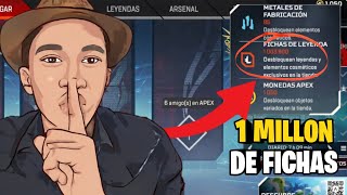 TRUCO PARA TENER MUCHAS FICHAS DE LEYENDAS EN APEX LEGENDS * FACIL Y RAPIDO * || WAMPOOL