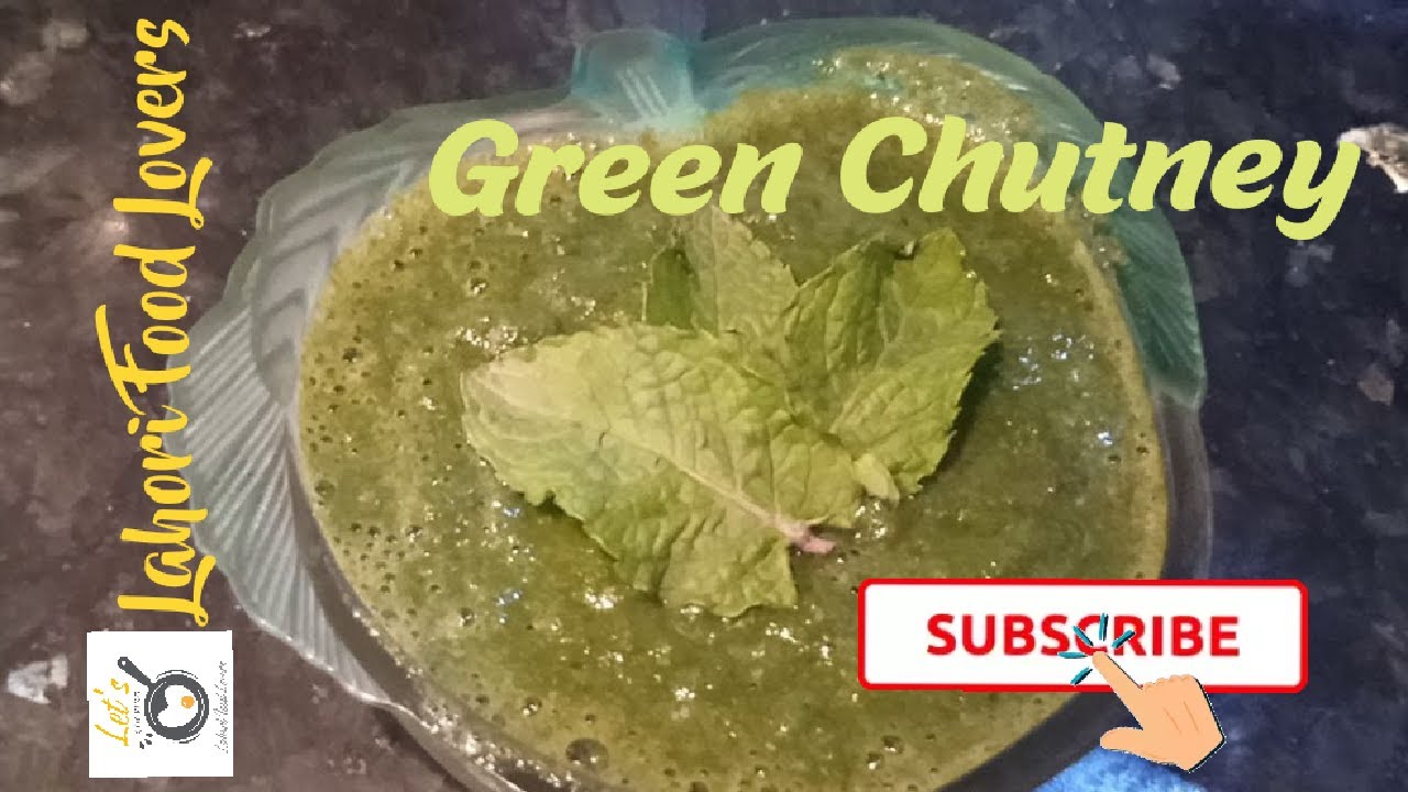 Green Chutney | Ramadan special | Lahori Food Lovers