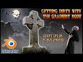 Add Dirt with the Gradient Node in Blender