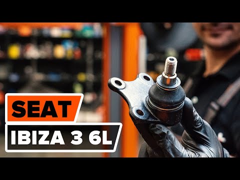 Come sostituire testina braccio oscillante anteriore su SEAT IBIZA 3 6L [VIDEO TUTORIAL DI AUTODOC]