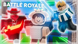 INSANE YOUTUBER BATTLE ROYALE... (Roblox Bedwars)