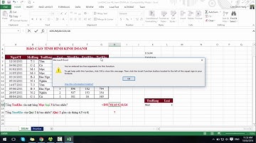 Bai giang 49: Sử dụng hàm DSUM để tính tổng có điều kiện hàm Database trong Excel