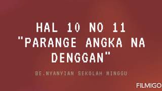 Belajar nyanyi yuk dari BE Nyanyian SM Hal 10 No lagu 11 \