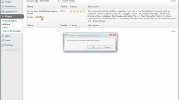 NextScripts Social Network Auto-Poster Installation