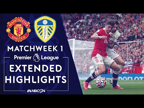 Manchester United v. Leeds United | PREMIER LEAGUE HIGHLIGHTS | 8/14/2021 | NBC Sports