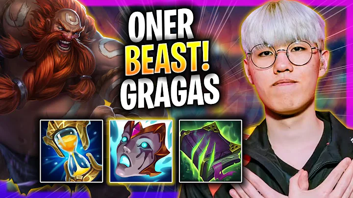 ONER IS A BEAST WITH GRAGAS! - T1 Oner Plays Gragas JUNGLE vs Nidalee! | Season 2024