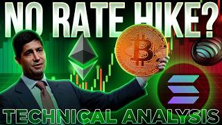 Rate Hike Odds Fall📉Crypto Pumps📈Technical Analysis @TimWarrenTrades