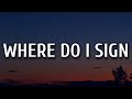 Brett Eldredge - Where Do I Sign (Lyrics)