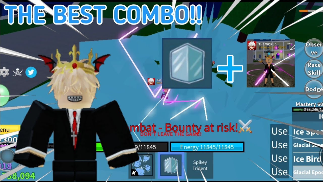 [Blox Fruits] Ice fruit+cyborg one shot!! - YouTube