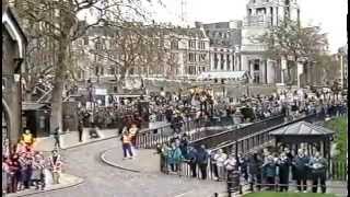 London Marathon 1993. Part 2. Finish & the masses.