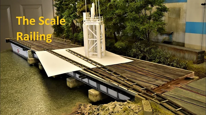 Painting HO Scale Weathered Railings Final (Part 2) | River Road - Vlog #98