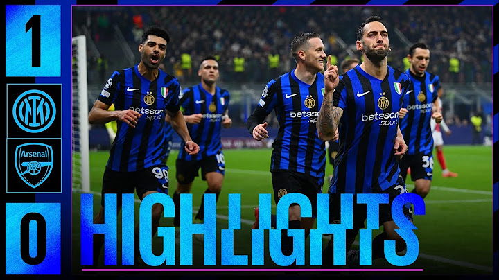CALHA IS TOTALLY BACK 😎 | INTER 1-0 ARSENAL | HIGHLIGHTS | UCL 24-25 🖤💙