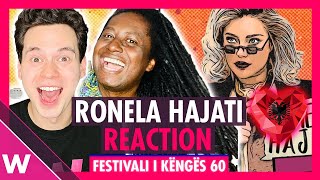 Ronela Hajati “Sekret” (REACTION) Albania Eurovision 2022 | Festivali i Këngës 60