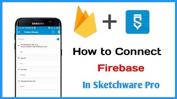 How To Connect Firebase To Sketchware Projects | Sketch Store | Firebase connect to Sketchware