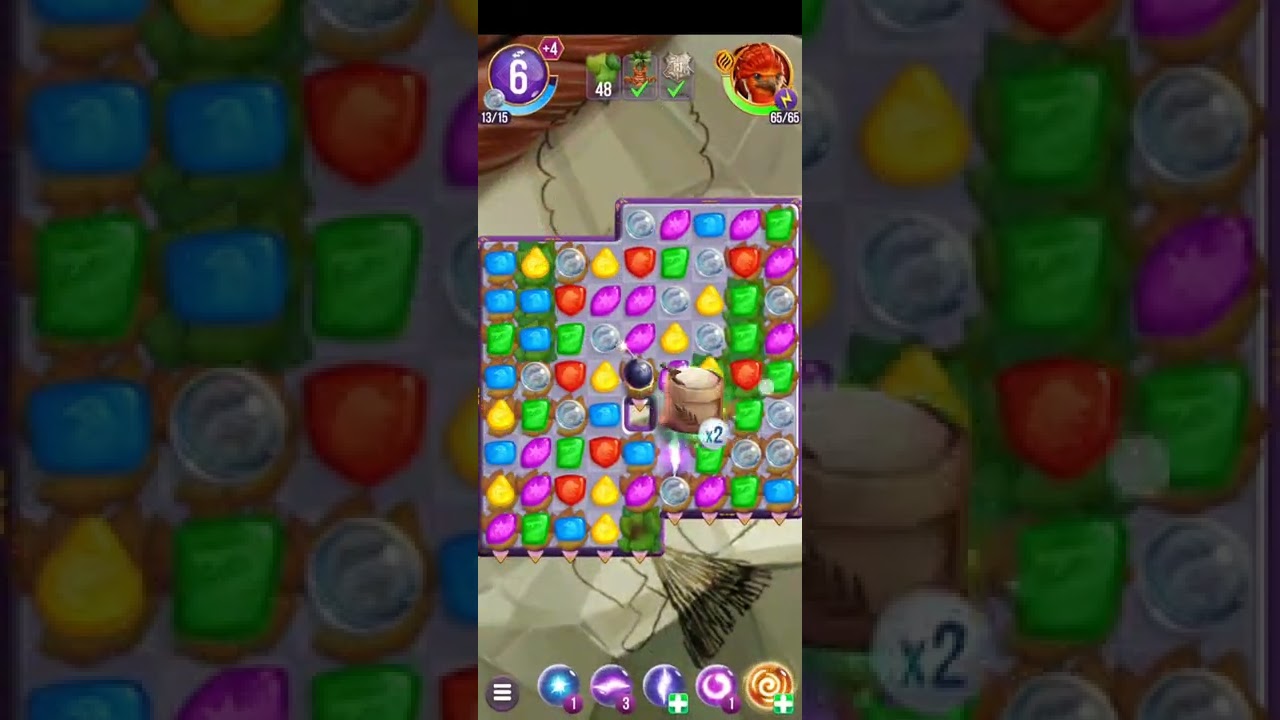 Harry Potter: Puzzles & Spells level 2872 no boosters