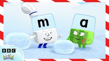 Snowy Weather Fun with the Alphablocks! ⛄ | Learn to Read | Alphablocks
