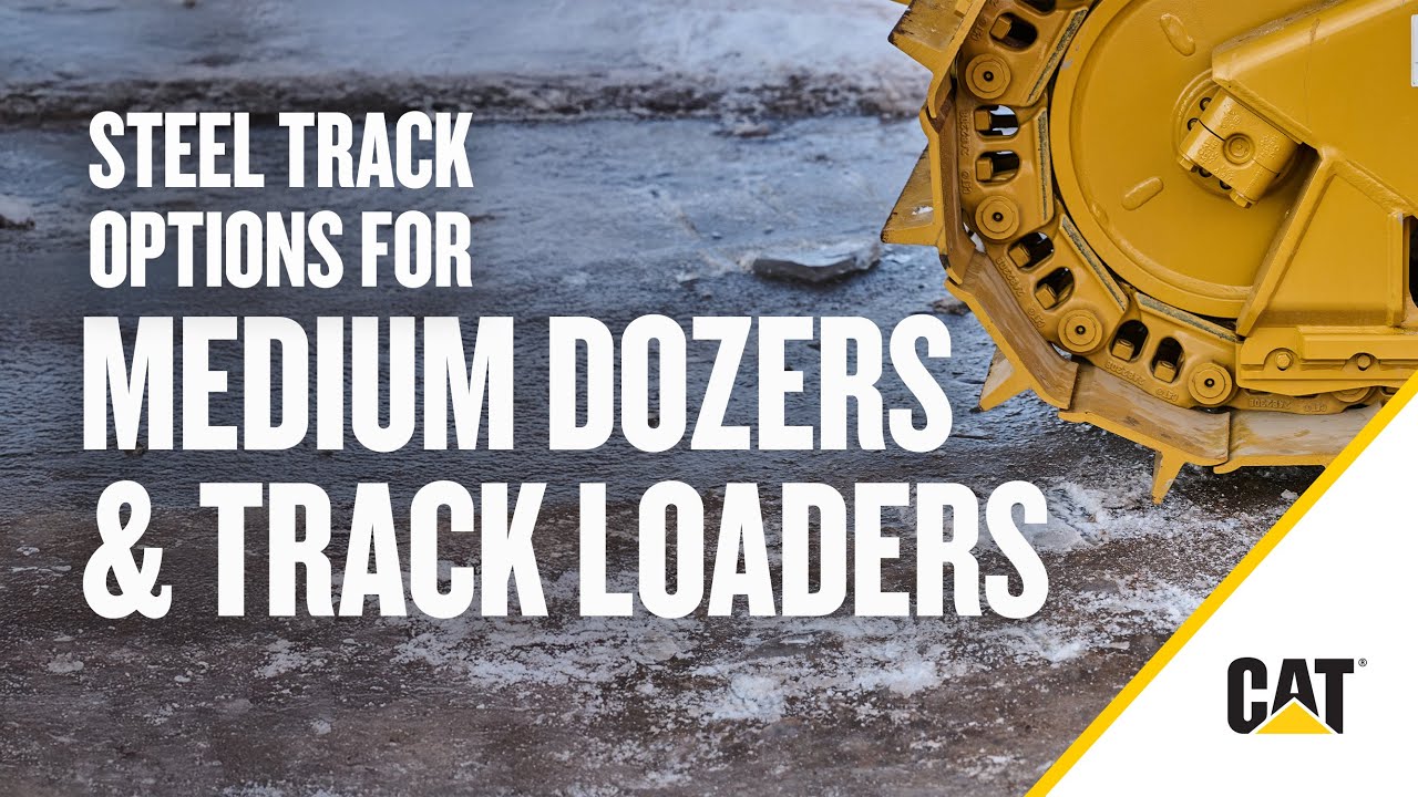 Best Steel Track Options for Cat® Medium Dozers & Track Loaders - YouTube