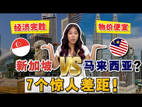 “7个细节”撕开新马两国“实力鸿沟”‼️谁的外交策略更胜一筹❓体验物价水平差距❗️