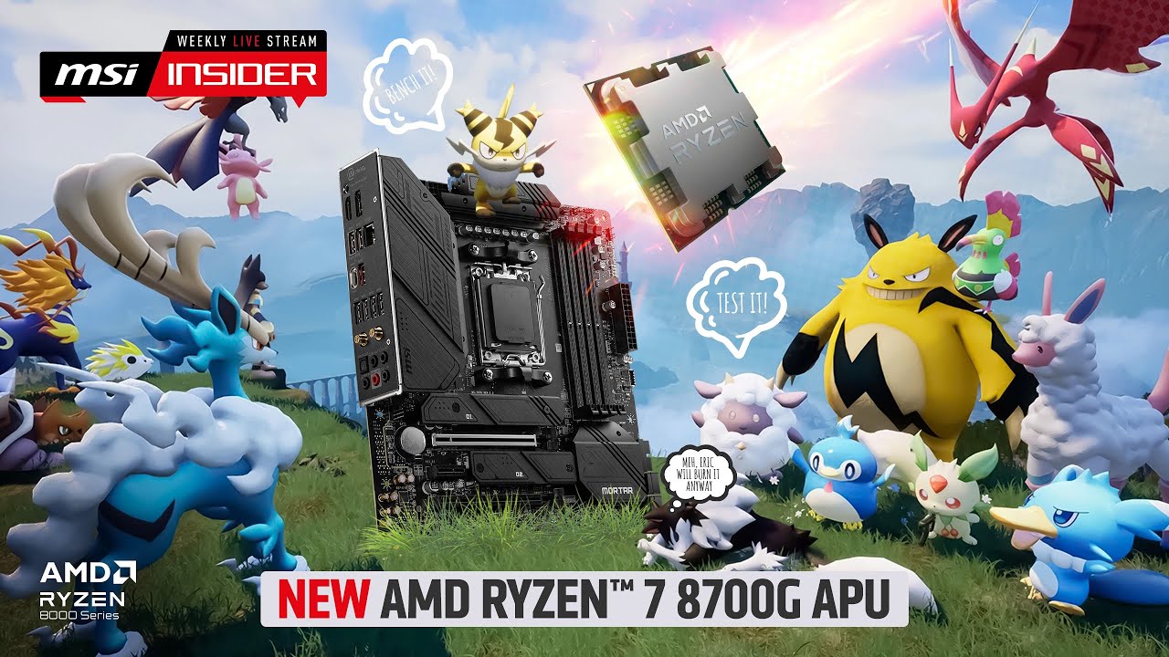 New AMD Ryzen 7 8700G APU put to the test - YouTube