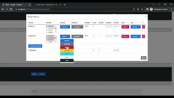 Laravel Livewire - Kanban table developed in Laravel Livewire with Bootstrap, livewire components