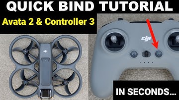 How To Bind DJI FPV Controller 3 to DJI Avata 2 In 45 Seconds...