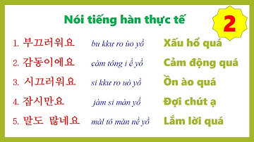 [Tập 2] 1000 Câu Tiếng Hàn Thực Tế | 실전 한국어 1000문장