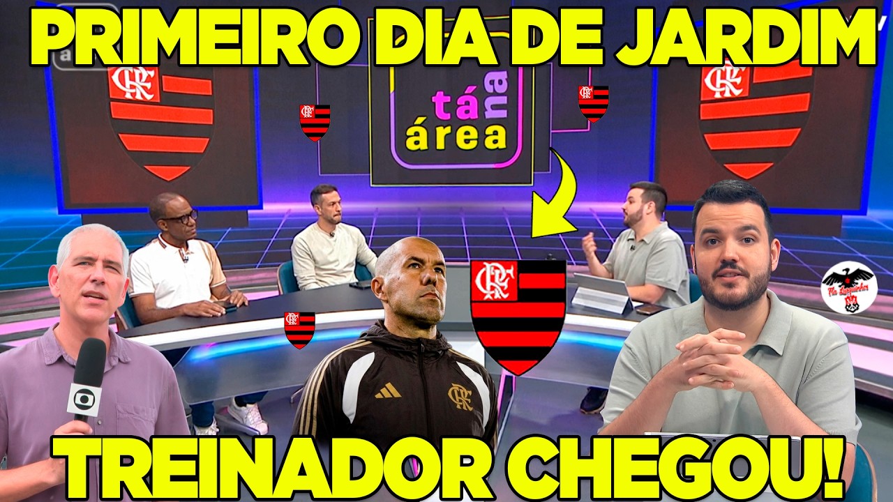 LEONARDO JARDIM CHEGA AO FLAMENGO COM METAS E OBJETIVOS! JOGADORES APROVARAM NOVO TREINADOR