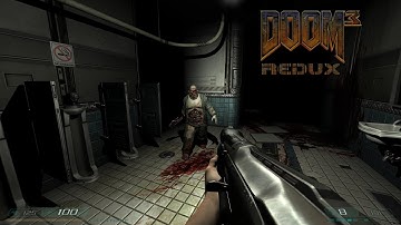 DOOM 3 Redux 20th Anniversary Edition + Realistic Weapons - Alpha Labs Sector 2 | 4K/60