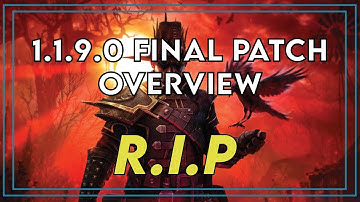 Patch 1.1.9.0 OverView || Grim Dawn