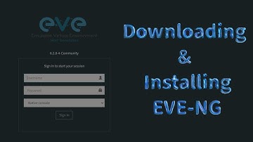 Downloading and Installing EVE-NG (latest version)