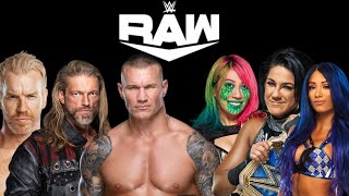 Sasha banks & bayley and the iiconics obstruct asuka charlotte flair
defeated rey mysterio wi...