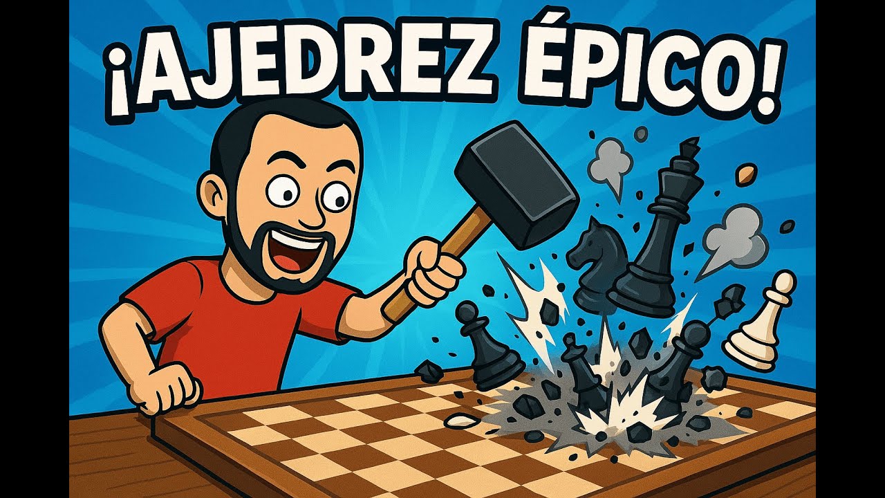 ¡Sin oportunidad! Aniquilo a 5 oponentes en ajedrez relámpago🔥