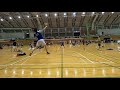 バドミントン シングルス試合 ハイライト1/badminton singles game highlight nice angle1